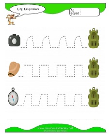 Çizgi Çalışma Sayfaları